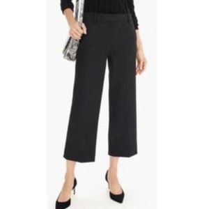 J Crew Peyton High-rise Wide-leg Pant 365 four-season stretch - Black - size 8